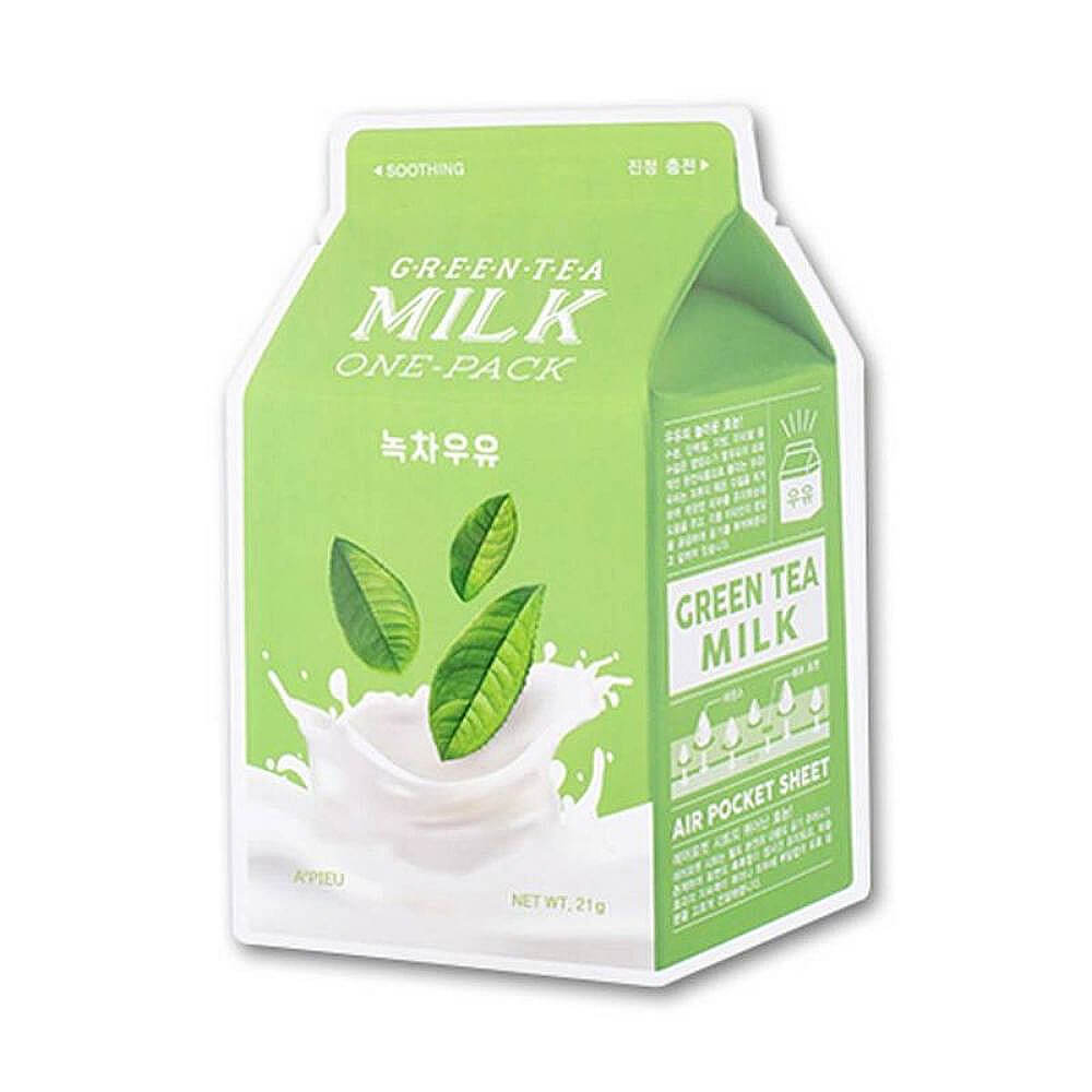 A_piue-Greentea-Milk-One-Pack-Mask