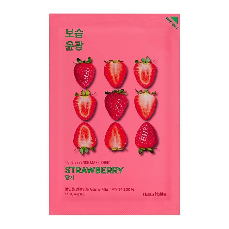 HolikaHolika-Pure-Essence-Mask-Sheet-Strawberry
